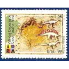 2193-SELO VALE DOS DINOSSAUROS - 99 - MINT